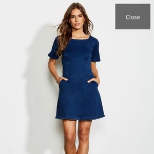 Ali & Jay Landslide denim mini dress